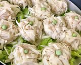 フライパンで白菜の花焼売作り方5写真