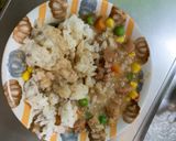 レンジシシリアンライス味オムライス弁当作り方7写真