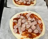 スライスチーズでピザ作り方1写真
