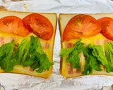 チーズ入りベーコンレタストマトサンド作り方7写真