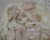 鶏肉とアスパラのカレースープ作り方3写真