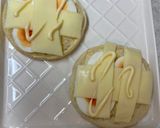 ゆで卵、マヨチーズのトースト♪作り方2写真