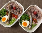 黒米の御赤飯風😻作り方4写真