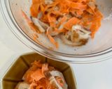 【簡単副菜】にんじんの胡麻マヨ和え作り方4写真