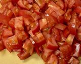 簡単♪トマト5個で作る無水キーマ風カレー作り方1写真