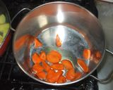 じゃが芋の甘辛煮♪簡単ちくわ人参作り方2写真