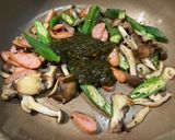 チミチュリDe簡単！チーズ入りジェノバ風パスタ作り方3写真