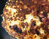 ミニ豆腐プラス●大豆たっぷり豚玉チーズお好み焼き作り方3写真