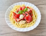 鍋不要！レンジで茹でる『基本のパスタ』作り方10写真
