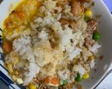 全てレンジレモン中華風親子丼味炒飯弁当作り方8写真