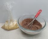 おからパウダーでチョコバナナケーキ作り方1写真