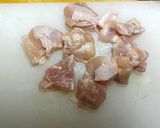 時短調理！鶏肉のレモンねぎ塩ソース和え作り方2写真