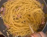 オリーブとベーコンのパスタ作り方6写真