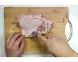 オーブン調理！鶏もも肉の照り焼き★動画★作り方1写真