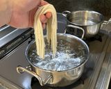 スパゲティー乾麺粉＆小麦粉で作るスパどん作り方15写真