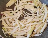 大根の皮のきんぴら作り方2写真
