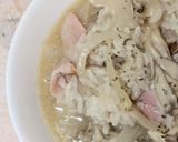 簡単★昼食！マイタケのチーズリゾット作り方5写真