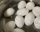 たまご！半熟ゆで卵で味玉トロトロおつまみ作り方2写真