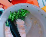 ＊豚肉の小葱大葉チーズとろ〜り巻き焼き＊作り方5写真