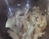 豚モツ丼とろろ昆布をのせて作り方2写真