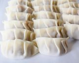 柔ウマ！【ハンバーグ餃子（ケチャチーズ）作り方5写真