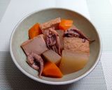 簡単美味しい❢ イカゲソの煮物作り方5写真