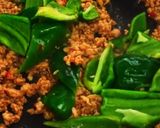 麻辣そぼろとシャキシャキピーマン作り方5写真