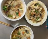 肉無チクワクリーミー梅タルタル味野菜炒め作り方17写真