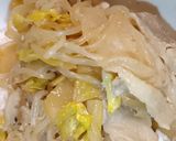 かんたん白菜丼作り方2写真