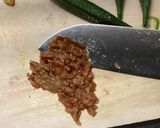 オクラと鶏胸肉の梅和え作り方3写真