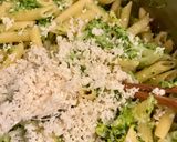 鍋ひとつ🥦ブロッコリーパスタ作り方4写真