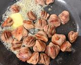 やみつき砂ズリのバター醤油炒め作り方4写真