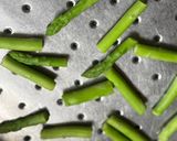 桃と生ハム、冷凍トマトの冷製パスタ作り方3写真