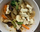 肉無豆腐コク旨クリーミー麻婆味野菜炒め作り方16写真