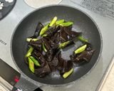鶏肉の中華麹漬けとアスパラときくらげ炒め作り方5写真