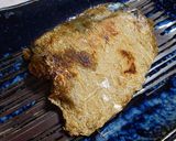 とろろ昆布に巻かれた鯖作り方4写真