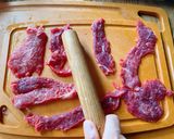 薄切りビーフカツ作り方2写真