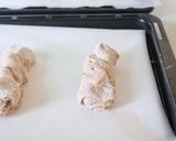 捏ねずに作る【胡桃とチーズのバトン】作り方12写真