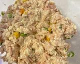 離乳食後期 豆腐ツナ野菜ハンバーグ作り方3写真