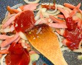 日本の家庭の味　懐かしいナポリタン作り方9写真