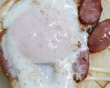 薄切りウインナーエッグ＊目玉焼き作り方3写真