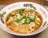 炒りニラ豆腐の辛ラーメンブラック作り方13写真