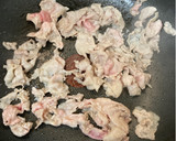 菜の花と豚こま肉の塩焼きそば♪作り方4写真