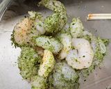 エビのサクプリ磯辺揚げ焼き作り方2写真