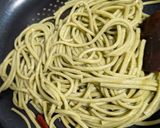 海苔パスタ「海物」で作る！薄味編！作り方5写真