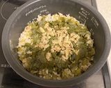 小松菜とあさりの炊き込みご飯作り方3写真