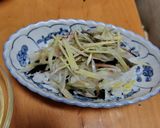 茗荷と生姜のしらす丼作り方3写真