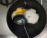 冷蔵庫に眠る紅生姜で作る、紅生姜炒飯作り方3写真