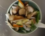お一人様中華風オイレモン照り味豆腐野菜炒め作り方10写真