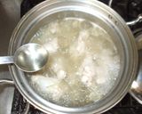 鶏手羽元のネギ生姜スープ♪簡単レシピ作り方4写真